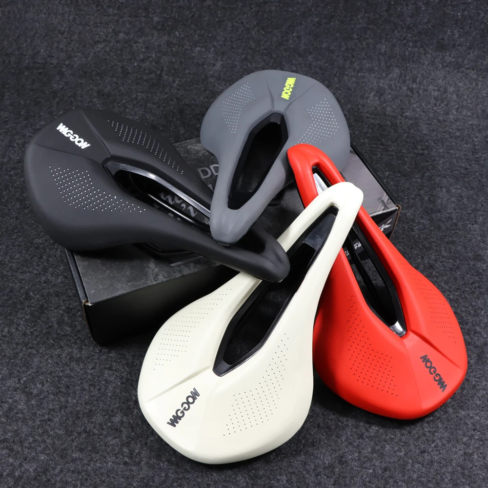 WAGGON Bicycle Cycling Saddle Triathlon Tt Lightweight Cycling Race Seat Road Mtb Mountain Bike Saddle Riding Cushion Parts