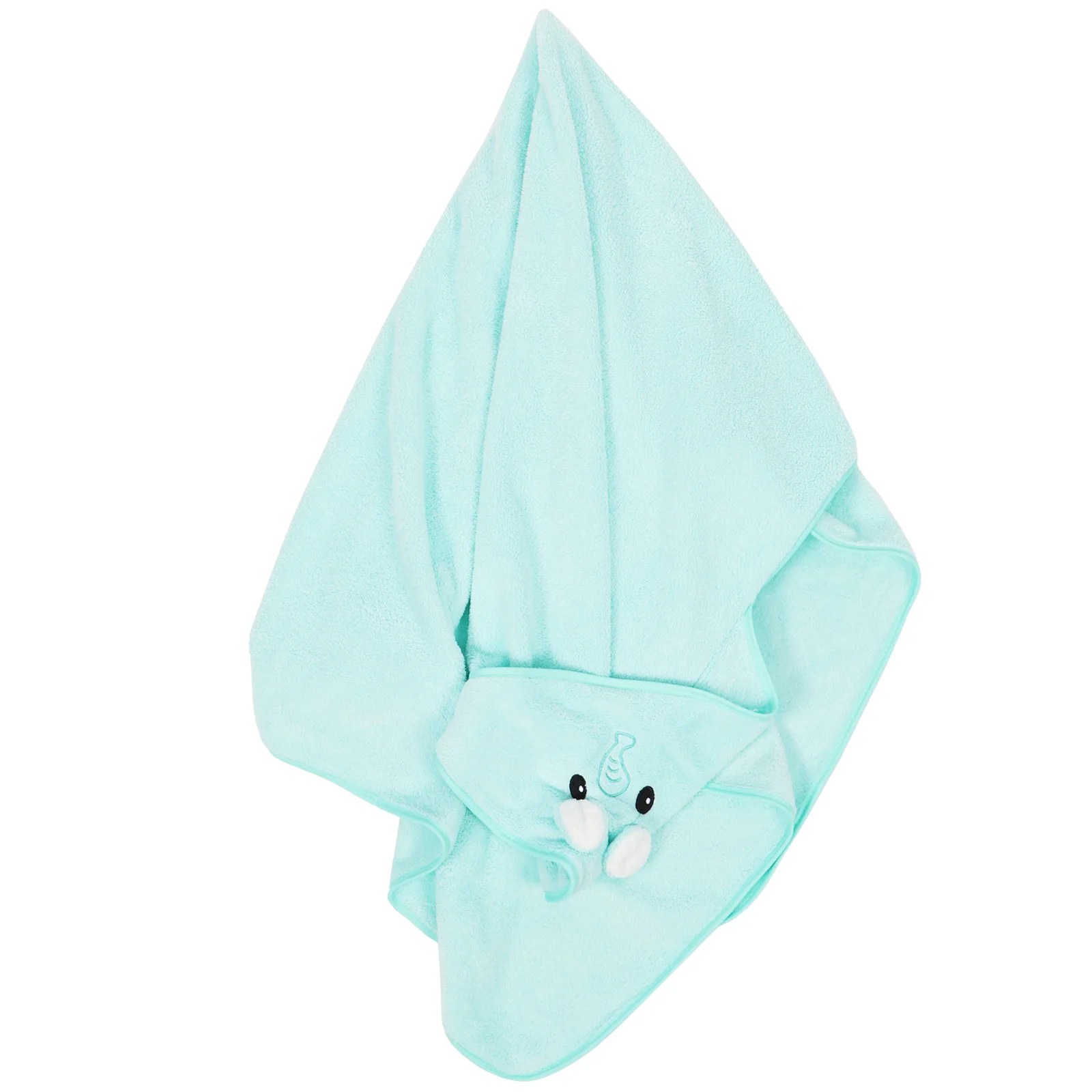 Accappatoio per bambini Asciugamano da bagno in pile di corallo animale cartone animato per bambini Avvolgente da nuoto morbido e assorbente ad asciugatura rapida per 3-12 anni