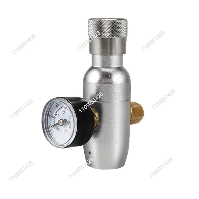 Carbon dioxide pressure reducing valve soda water 3/8-24 miniature pressure reducer   Craft beer keg co2 valve distributor