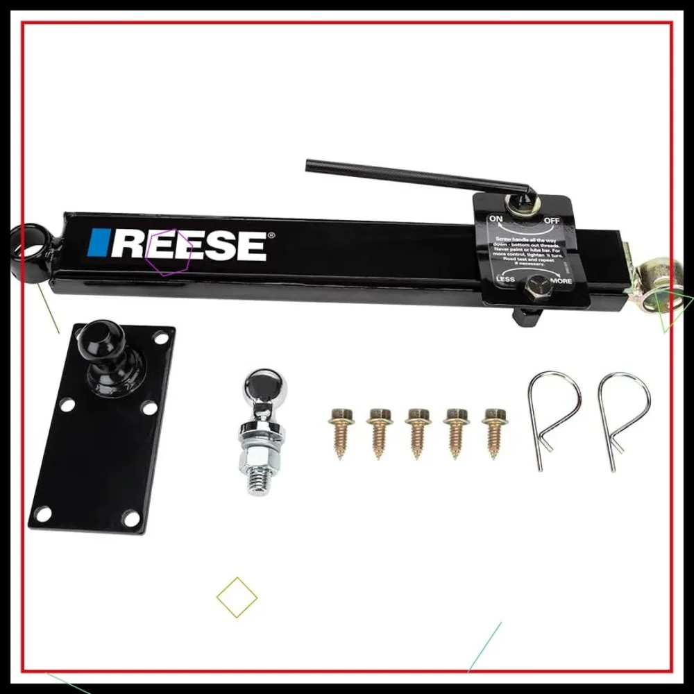 

Heavy-Duty Trailer Sway Control with Adjustable Friction for Stable Towing