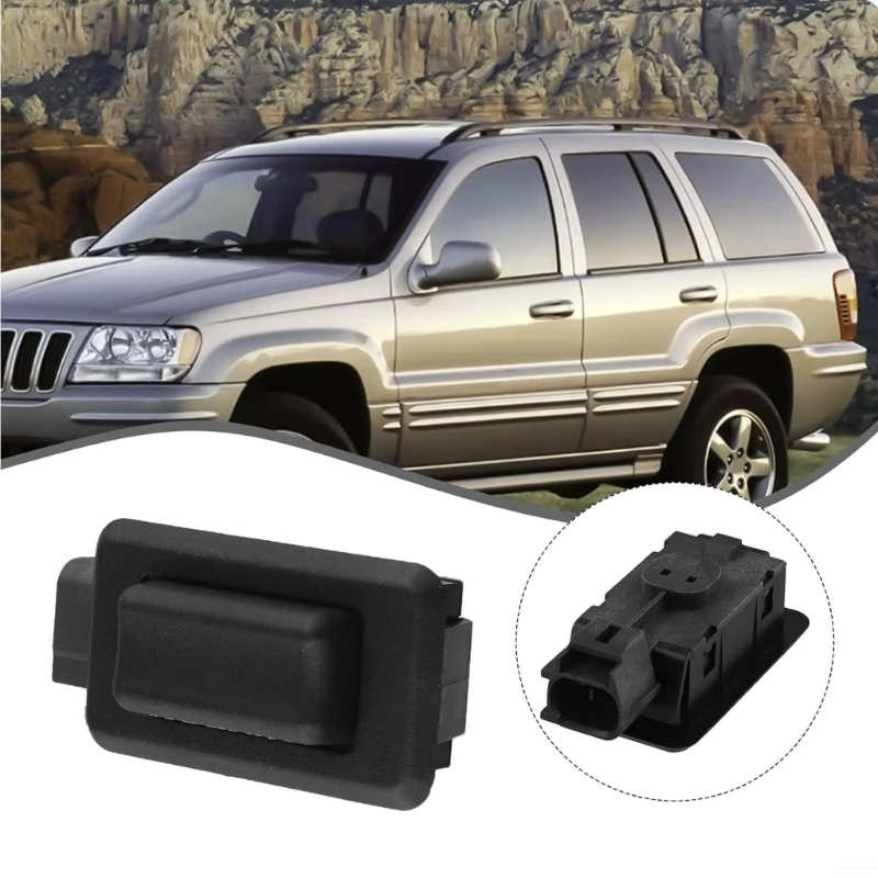 U13C Strong Plastic Liftgate Window Switches Waterproof Window Change 56042450AB Fits SUV Vehicles 1999 Through 2010