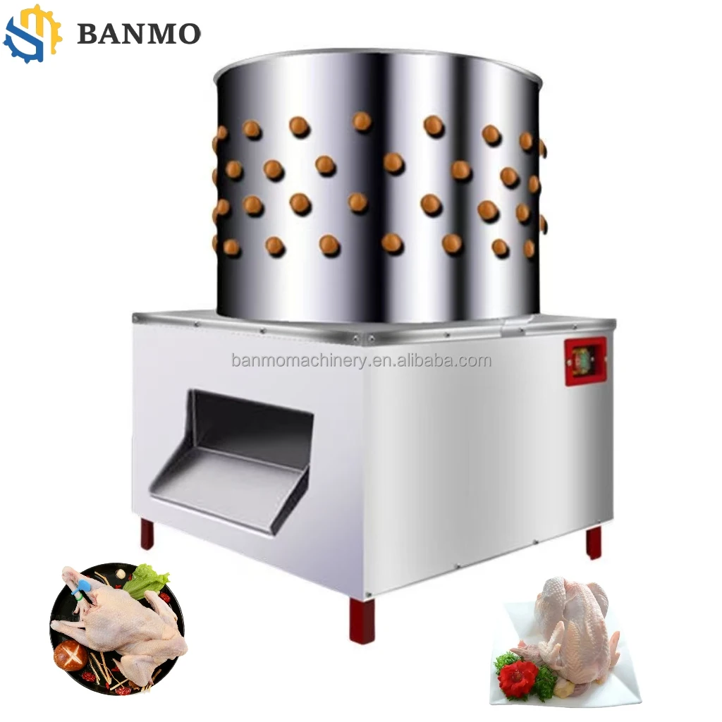 Automatic Factory Direct Sale Chicken Feather Removal Machine Automatic Hair Removal Machine for Chicken Quail Pigeons Bird Duck