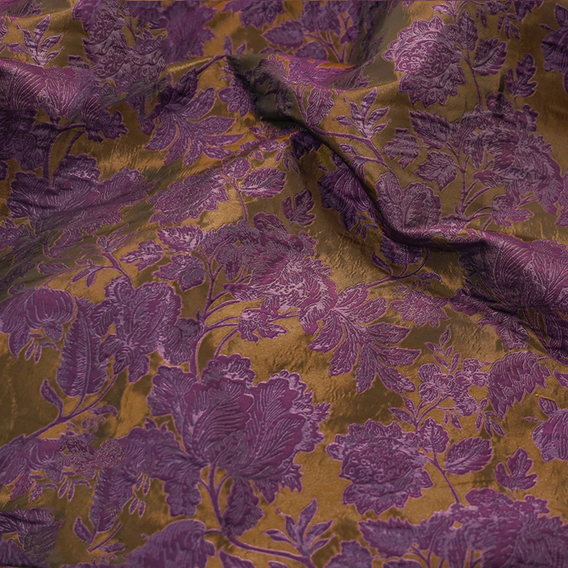 Relief Flower Retro Jacquard Fabric Fashion Dress Skirt Bag Home Textile Curtain Decorative Sewing Fabric