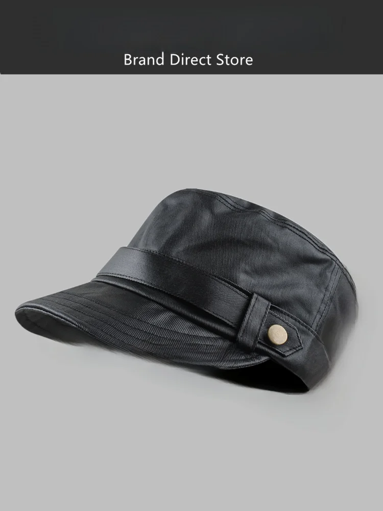 rouiefao-cappello-a-tesa-piatta-stile-britannico-retro-da-donna-versatile-effetto-snellente-per-il-viso-cappello-da-equitazione-alla-moda