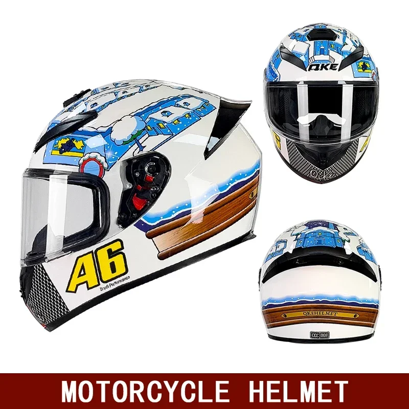 

Hot Sales Motorcycle Helmet for Men and Women All-season Personalized Car Safety Helmet All-season Knight Motorcycle Helmet