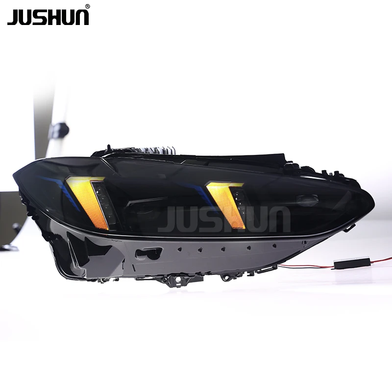 2026 JUSHUN Automobile Lighting System Laser Headlight for BMW 4 Series G22 M4 G82 2021-2024 Head Lights New Upgrade