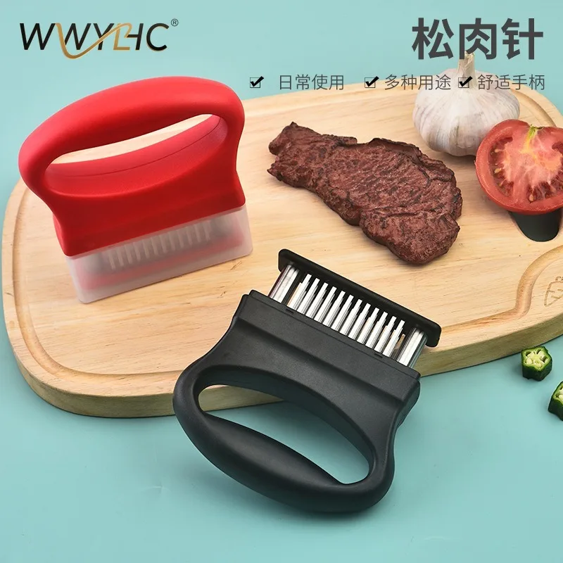 Suitable for Meat Tenderizing Needles, Stainless Steel Meat Tapping Presses, Pork Cutlet Fascia Separators, Tapping Tools