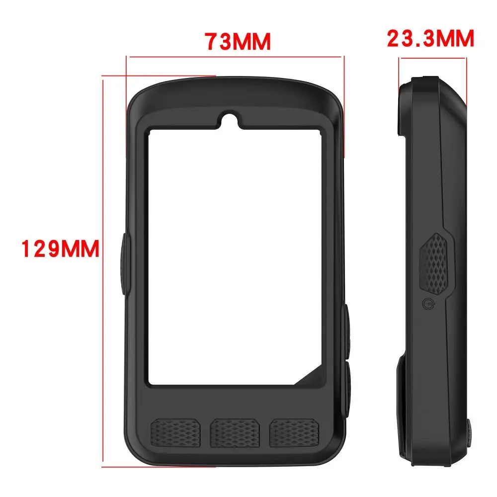Silicone Protective Cover Anti-collision Bumper Case Cover Lightweight Soft Protector for Wahoo ELEMNT ACE Bicycle Computer