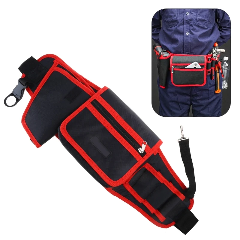 Portable Waist Tool Bags Tool Storage Pouches Bag Work Belt Attachment Pouches for Electricians Tool Carpenters Accessory