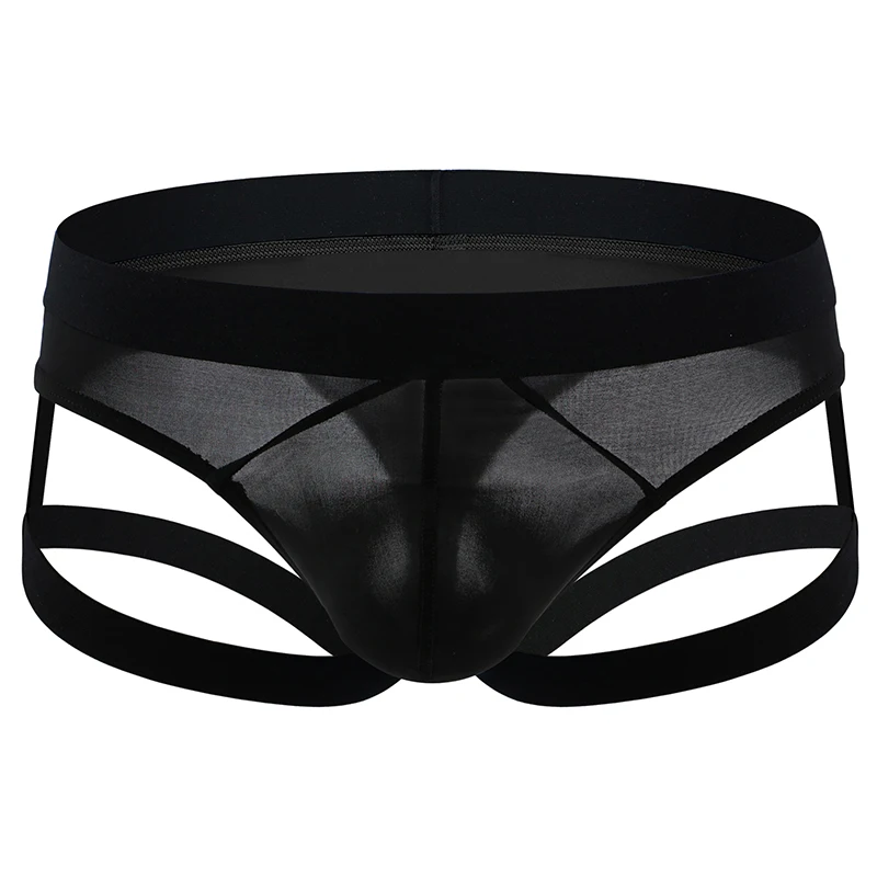 Male Briefs Men Underwear Elastic Waist Sissy Sexy Low Rise Panties Plus Size Underpants Pouch Jockstrap Seamless