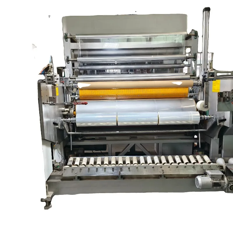 Customized Three-Layer Co-Extrusion Cast Stretch Film Making Machine Industrial Plastic Wrapping Film Production Line
