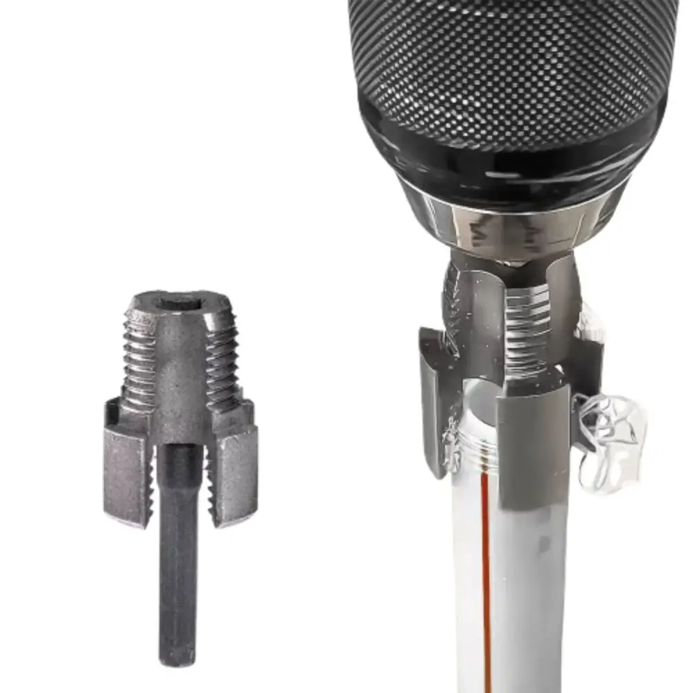 

Multifunctional Screw Extractor Kit Easy Removal Compact Broken Screw Extractor Internal & External Threads Repair