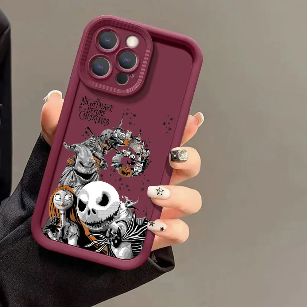 The Nightmare Before Christmas Case For Infinix Note Hot 40 30 Pro Vip 40I 30I 12G96 20 Play Tecno Camon Spark 10 20 Pro Cover