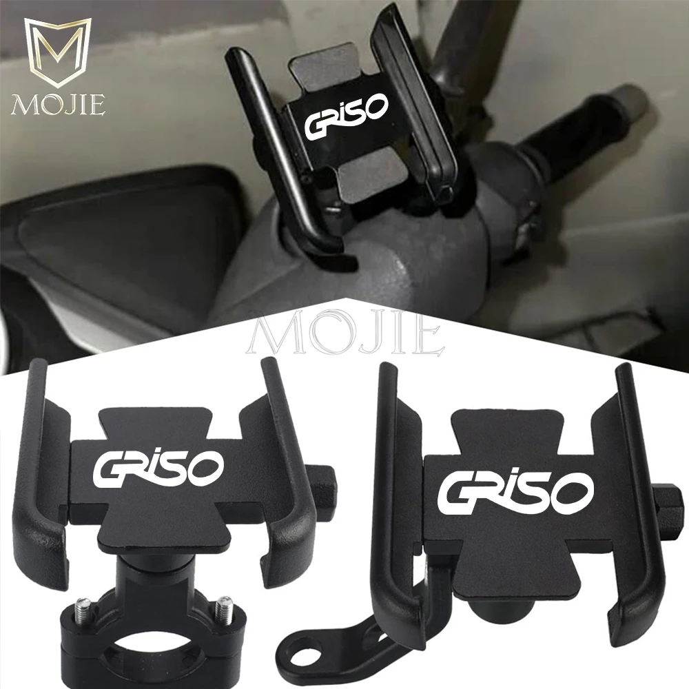 Handlebar Mobile Phone Holder GPS Stand Bracket For MOTO GUZZI GRISO 850/1100/1200 8V SE MGX21 MGX-21 NORGE 1200 GT 8V 2006-2025