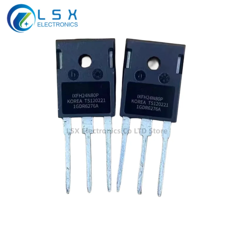 

10PCS IXFH24N80P TO-247 24A800V N-Channel High Power MOS FET IXYS Brand New Original Imported