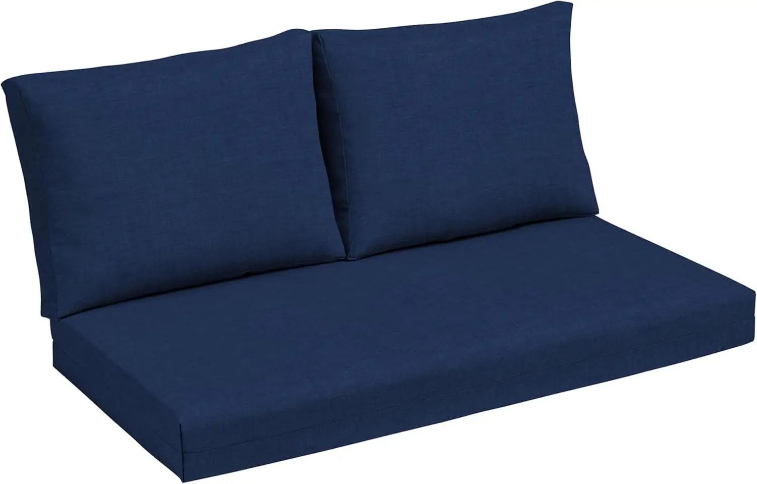 

Outdoor Loveseat Cushion Set, 48 x 24, Water Repellent, Fade Resistant, Cushion Set for Couch, Bench, and Swing 48 x 24