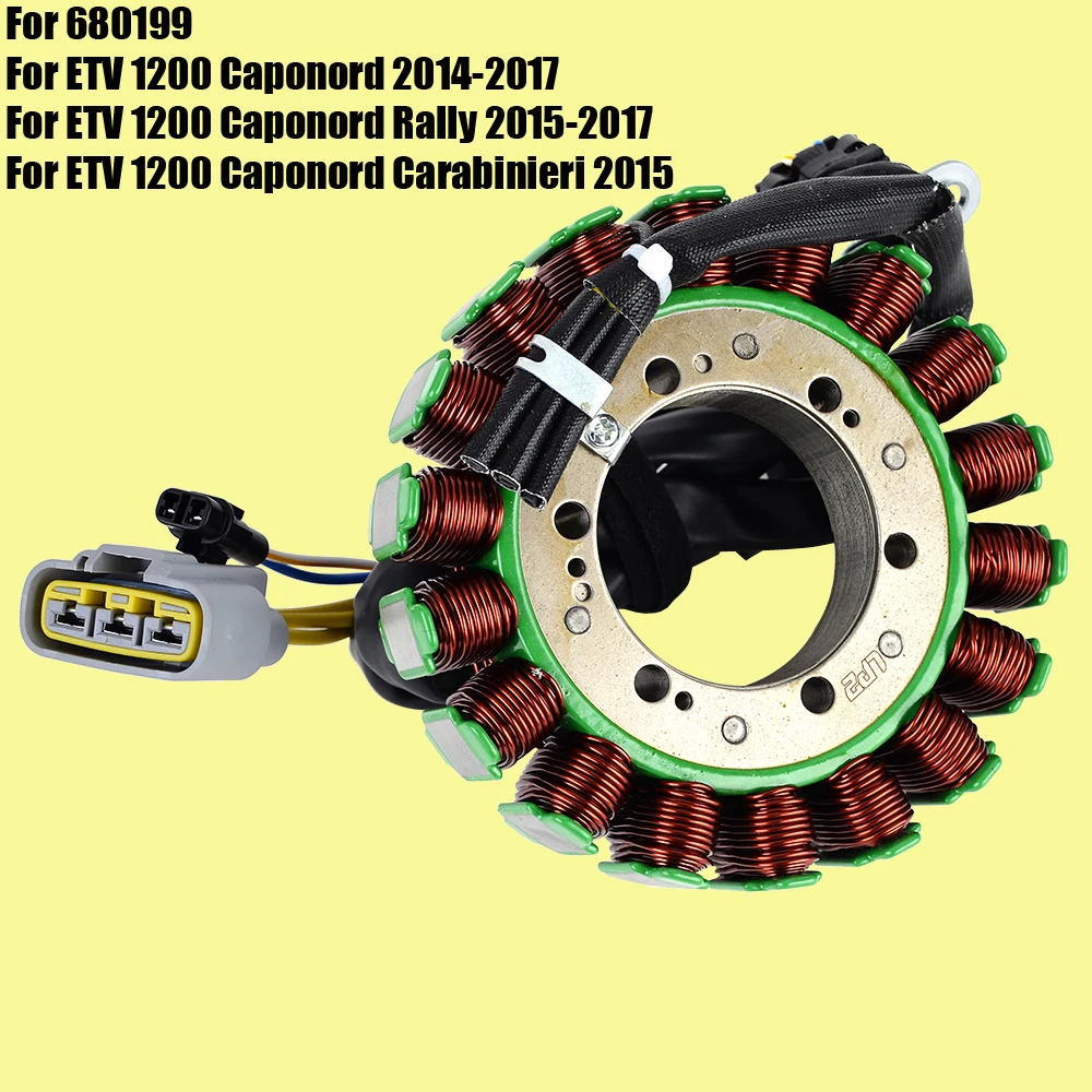 

Stator Coil for Aprilia ETV 1200 Caponord 2014 - 2017 2016 2015 ETV 1200 Caponord Rally Carabinieri 680199