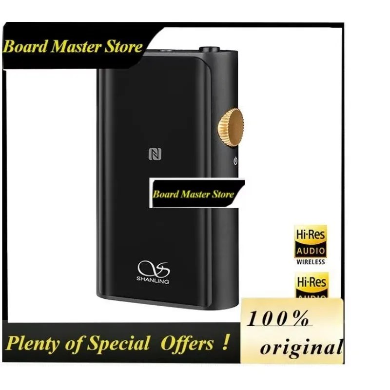 BoMaSShanling Up4 22 Version 5.0 Usb Dac Amp Headphone Amplifier Dual Es9219c Chips 2.5mm/3.5mm Output Ldac/aptx/aac/sbc