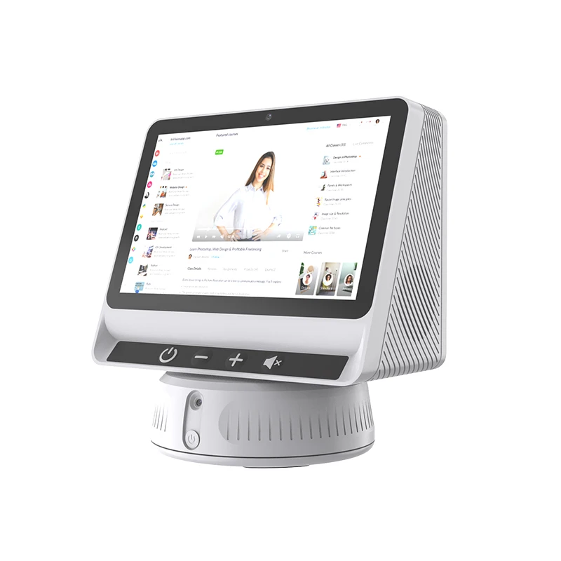 The latest 2024 smart speaker has a 10.1-inch large touch screen with Android 13 system and supports SIM card expansion