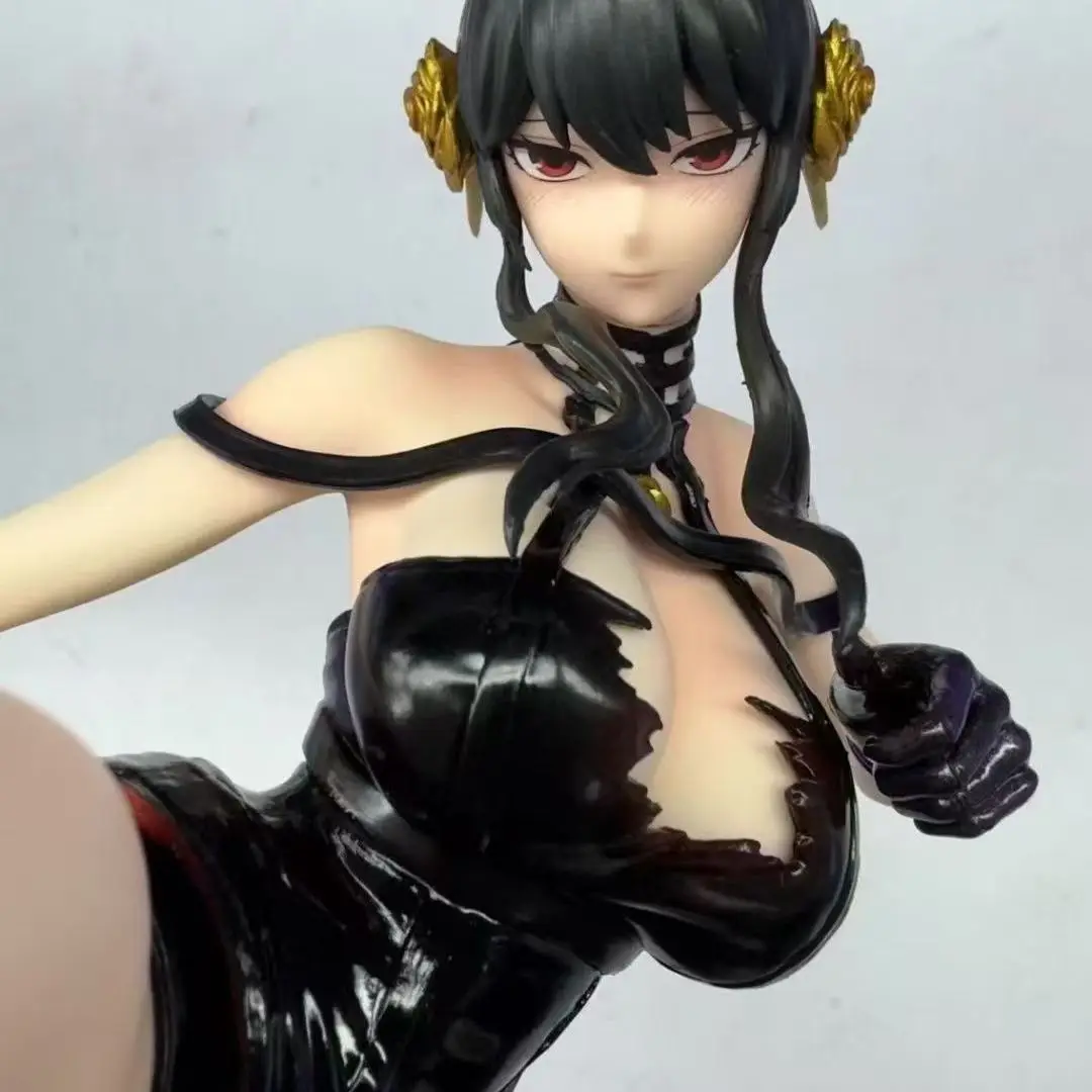 

EDS Studio Spy Family Battle Yule 12.59Inch/32cm evangelion chainsaw mancan Favorite PVC Kick figure ornament Model Toys Gifts