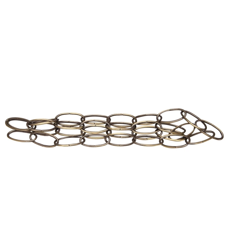 New 1M Heavy Duty Chain For Vintage Chandelier Hanging Lamp,Green bronze