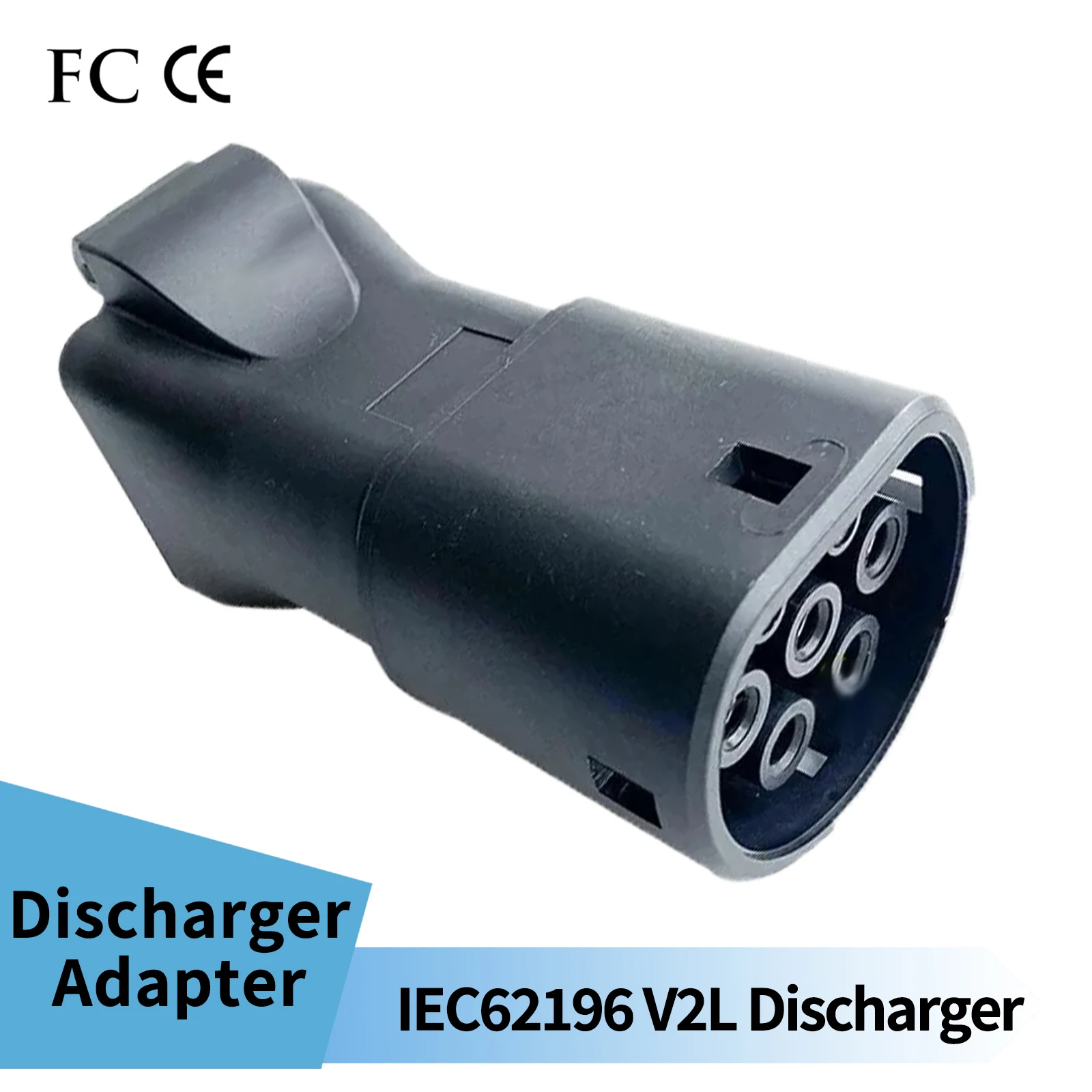 

V2L Discharger For Type2 Car Discharge EV Adapter Support MG Kia Hyundai Discharge V2L Vehicle to Load Type 2