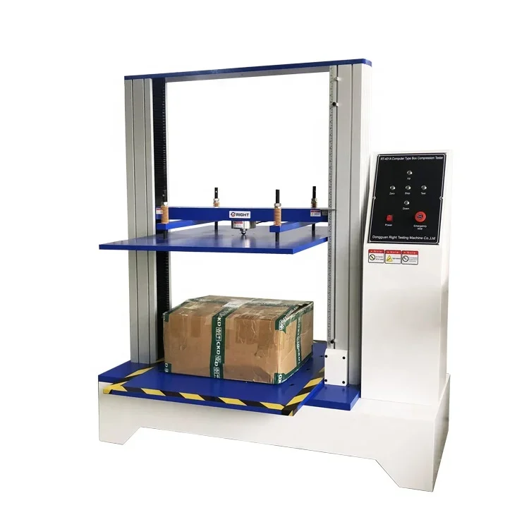 

Paper Tube Core Package Corrugated Carton Box Compressive Strength Testing Machine