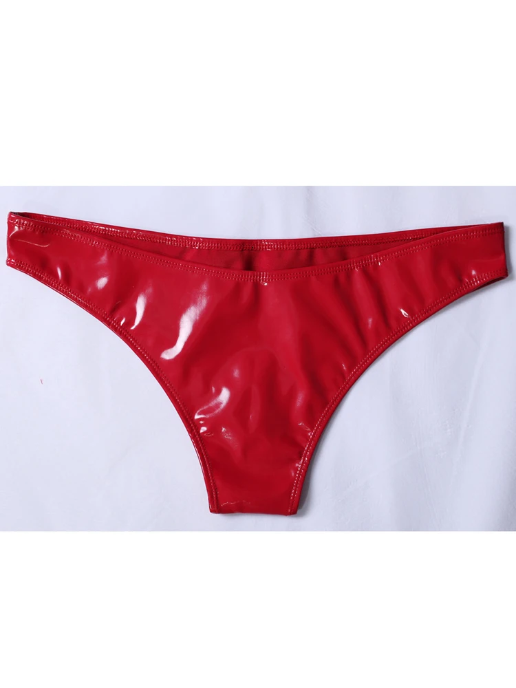 4 قطعة/المجموعة نظرة الرطب PVC تأثيري الزي لامعة بولي Leather الجلود سستة مفتوحة الجبهة الجسم الرباط حزام جوارب الجوارب الساخن مثير كلوبوير القمم