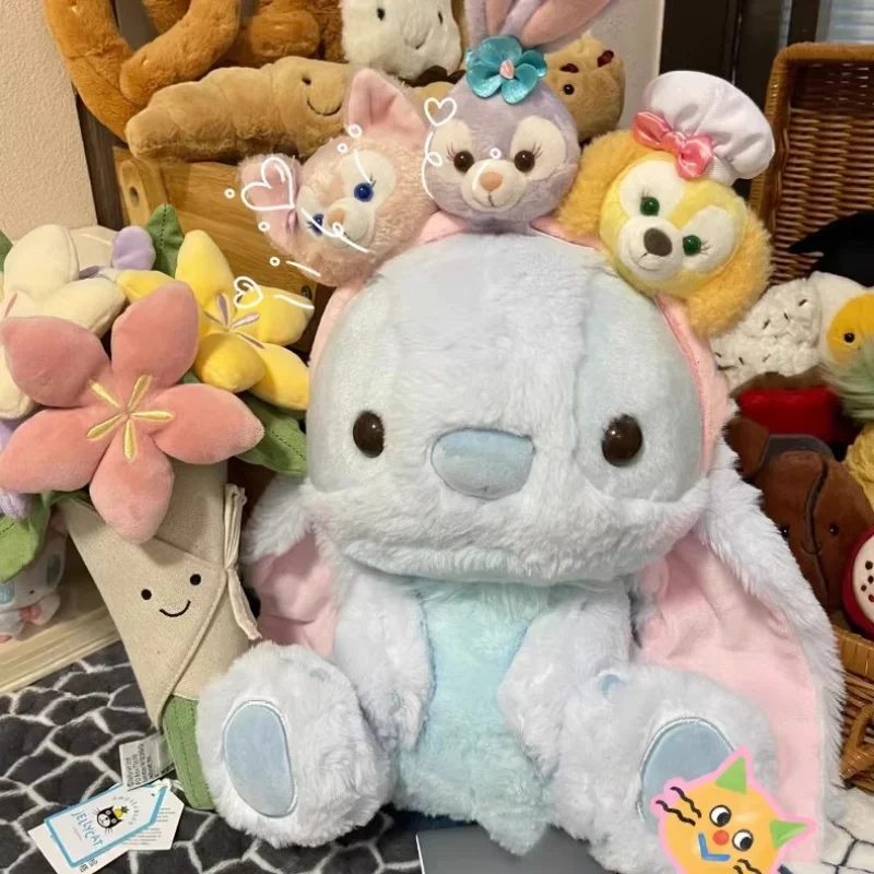 30cm Disney Anime encantadores ojos pequeños punto y elefante Lumpy relleno suave muñeco de peluche juguetes almohada acompañar regalos para niños