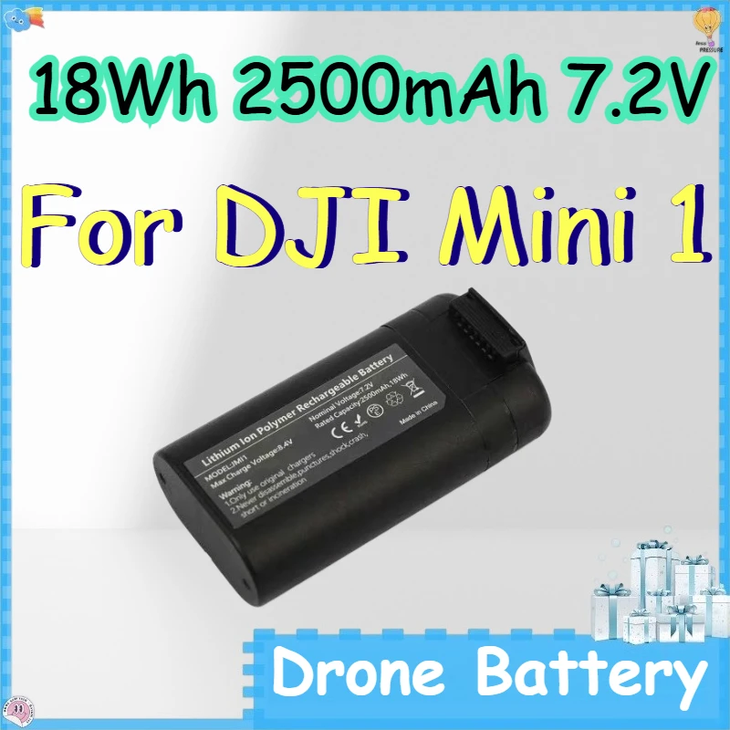 

18Wh 2500mAh 7.2V Drone Battery for DJI Mini 1 Long Battery Life Intelligent Drone Battery