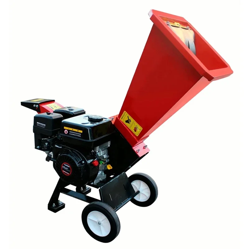 

Forestry Machinery Firewood Processor 6.5HP Gasoline Wood Crusher Small Chipper Shredder