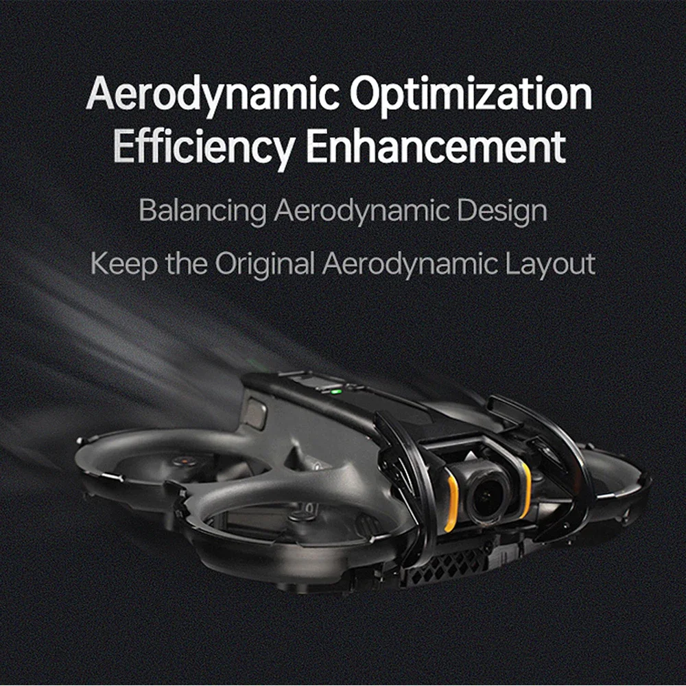 ل DJI Avata 2 المضادة للتصادم المروحة الحرس سلامة الطيران حماة الدعامة الوفير عدة ل DJI Avata 2 ملحقات طائرة بدون طيار