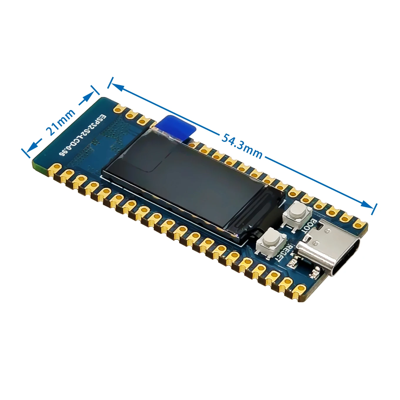 ESP32-S2-Pico Expansion Board 0.96 Inch Display Module 32-Bit LX7 Micro-Control 2.4GHz WiFi Development Board image 3