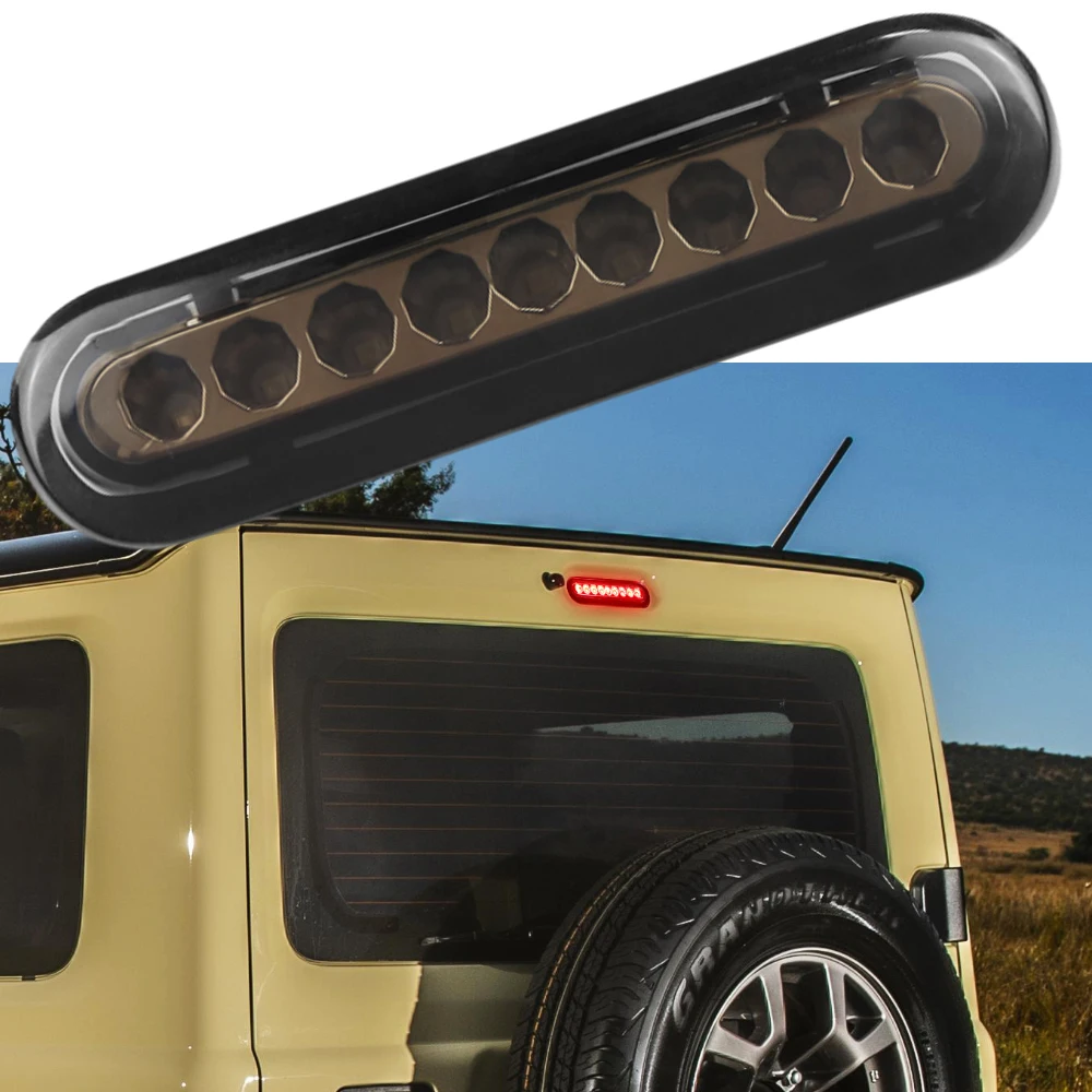 

Для Suzuki Jimny JB64 JB74 2019 2020 2021 2022 2023 задний фонарь на крыше, 3-й стоп-сигнал, задний задний центральный высокий крепление