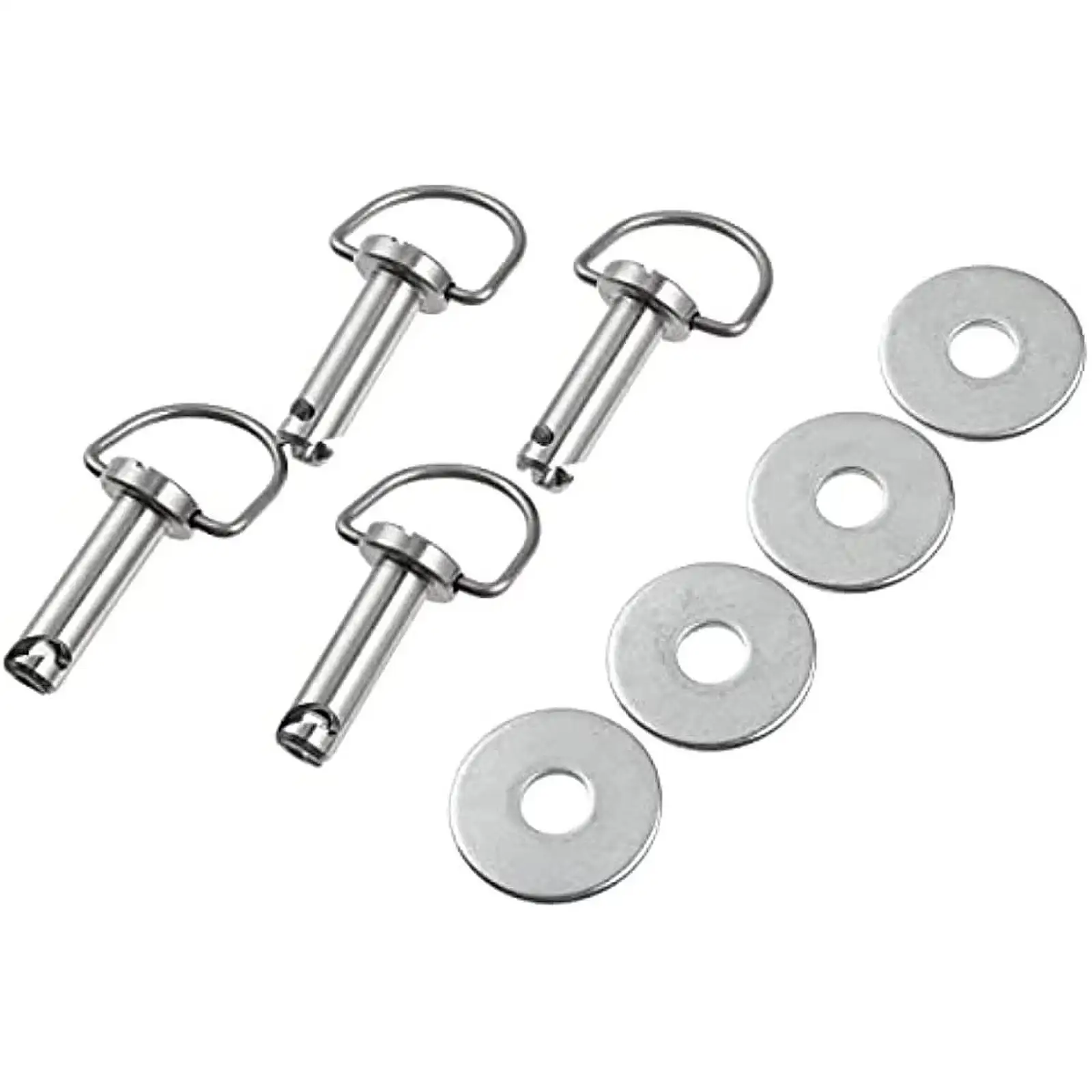 Motorbike Saddlebag Fastener Set Secure 304 Stainless Steel Pin Bolt Easy Install Accessories for Harley Road King