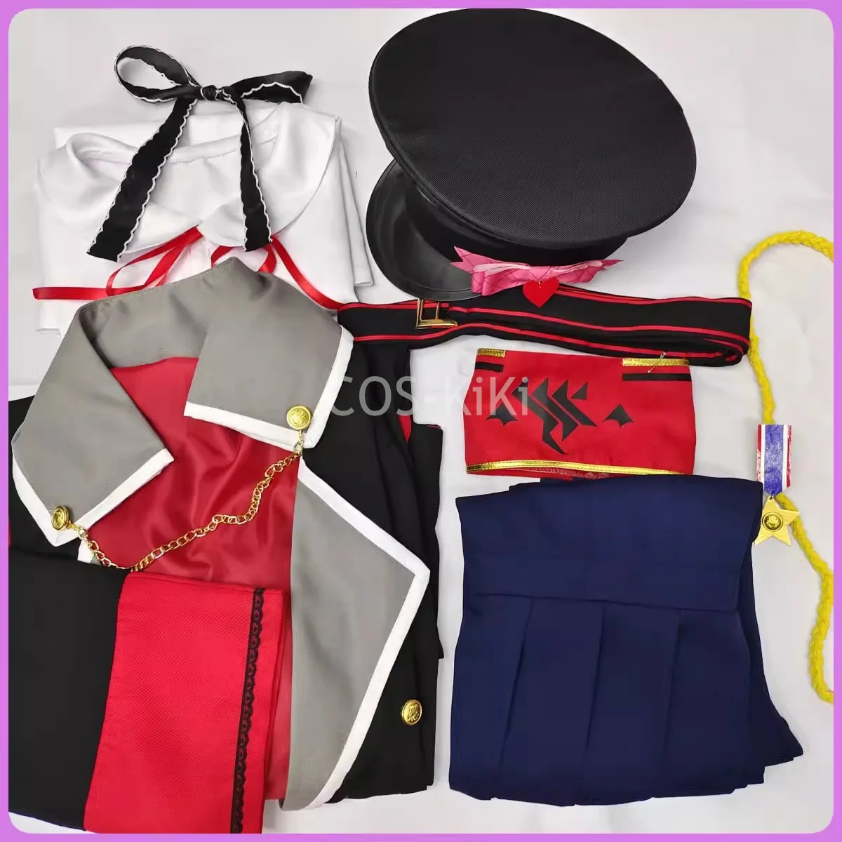 COS-KiKi Blue Archive IJN Ibuki Game Suit, uniforme militar encantador, disfraz de Cosplay, traje de juego de rol para fiesta de Halloween, cualquier tamaño