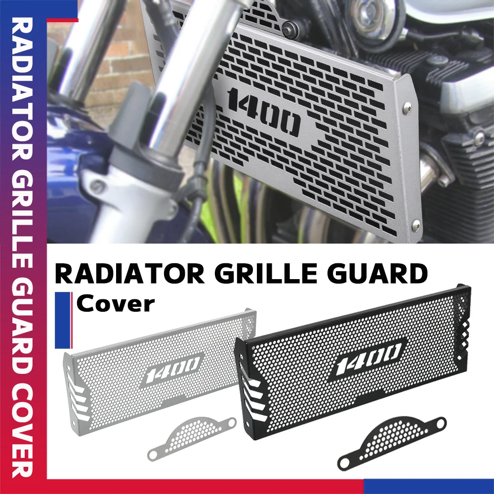 FOR GSX1400 GSX 1400 2002 2003 2004 2005 2006 2007 Motorcycle Accessories Radiator Guard Cover Oil Cooler Protection