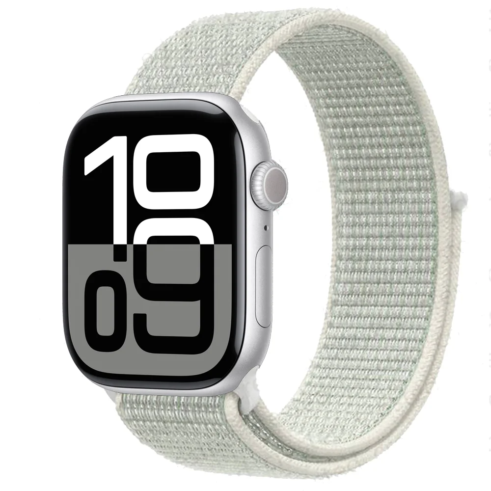 Neues Nylon-Schlaufenarmband für Apple Watch Band 12 11 42mm 46mm 44mm 40mm 41mm 45mm 49mm Armband Correa iWatch 10 9 8 7 6 SE3 Ultra 4