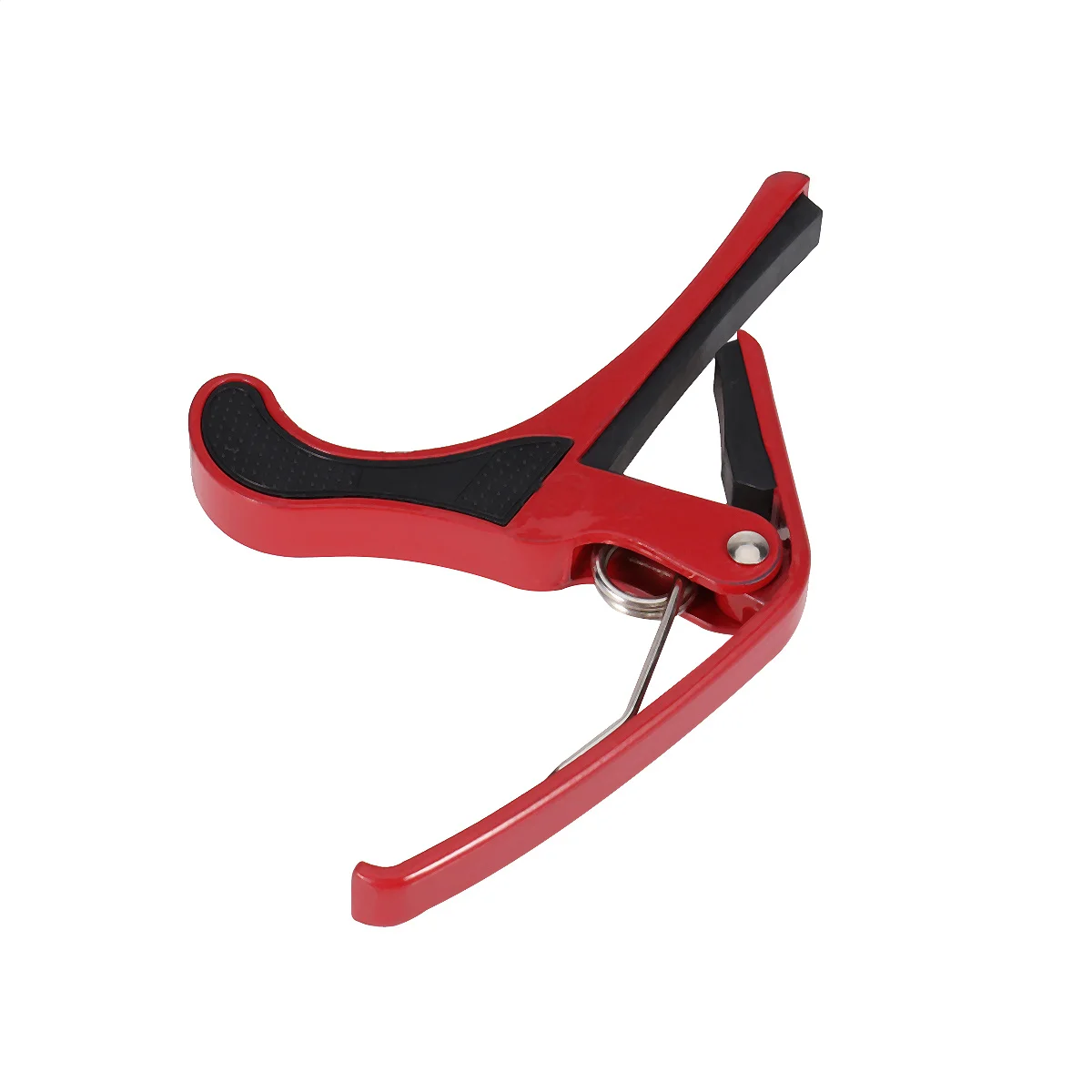 

Metal Guitar Capo Heavy Duty Quick Release Compatible with Guitar Ukulele Banjo Bass Acoustic Electric Capo Red