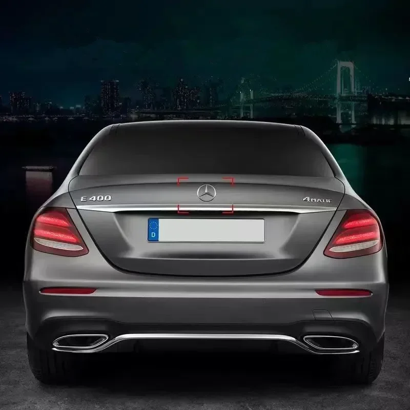 1X ABS Car Rear Decal Trunk Emblem Sticker for Mercedes Benz S320 W164 W203 W204 W168 C180 E320 A200 CLA CLK CLS ML Accessories