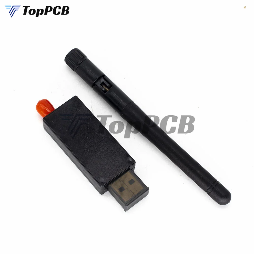 Wireless CC2652P CC2652 USB Dongle Zigbee Pack sniffer protocol analysis With Antenna