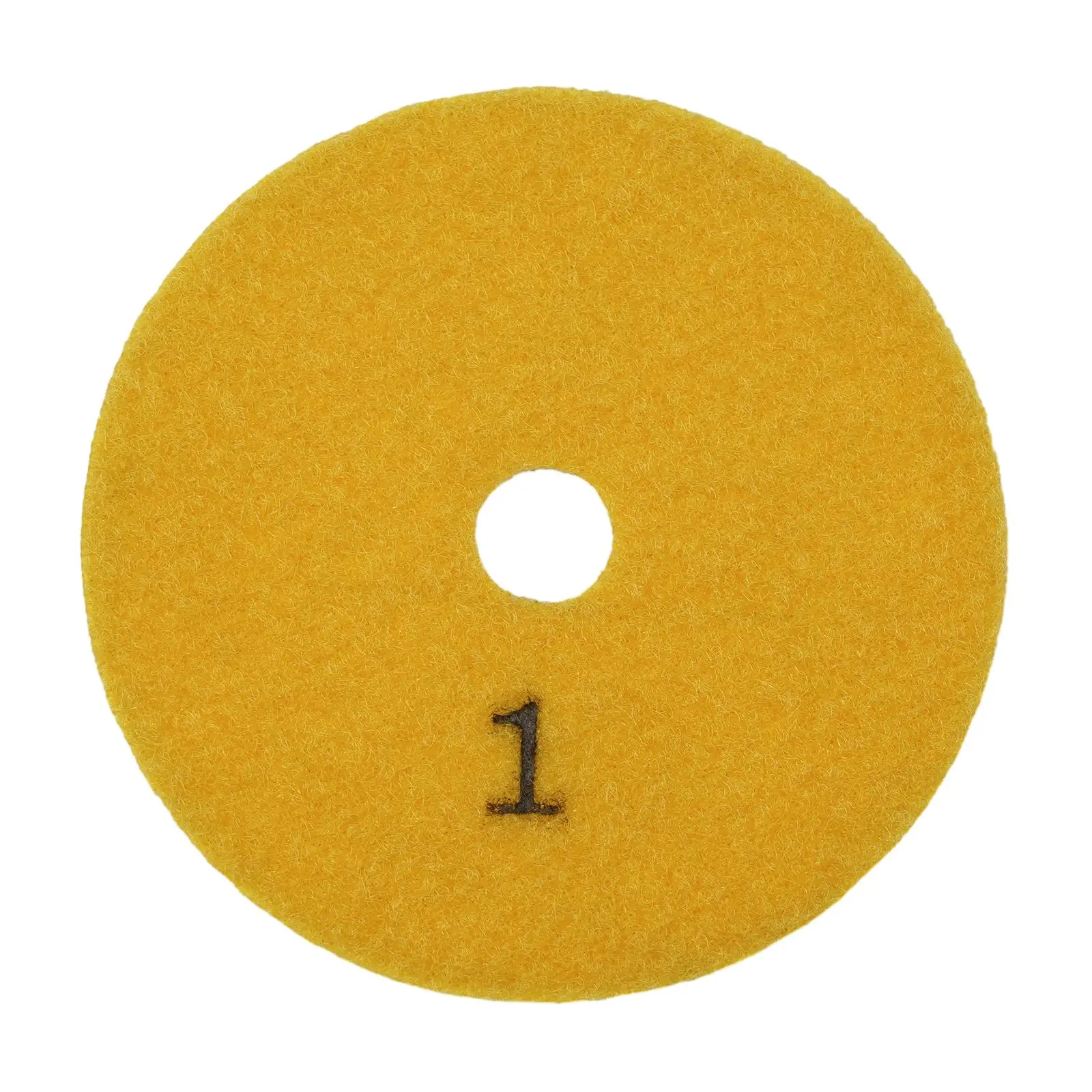 Random Color Polishing Pad 4inch 2500 RPM Flexible Diamond Polishing Pads For Granite Marble Concrete Quartz Tile Polishing