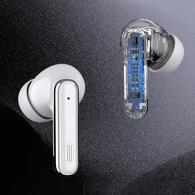 com bluetooth tws fone de ouvido microfone duplo silencioso bateria de longa duração clara chamada voz display digital sem fio no ouvido fone de ouvido