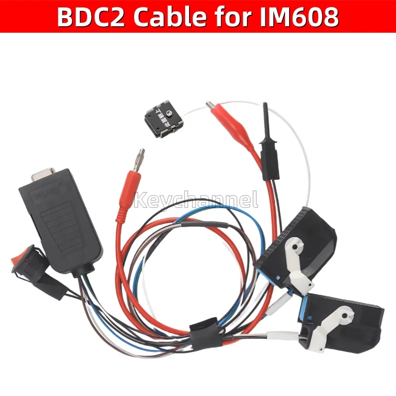 

Keychannel 1 шт. BDC2 Кабель для программирования ключей IM608 BDC2 Добавить адаптер ключа G Series G30 G31 G12 G01 Кабель для BM W 5 6 Seies X3