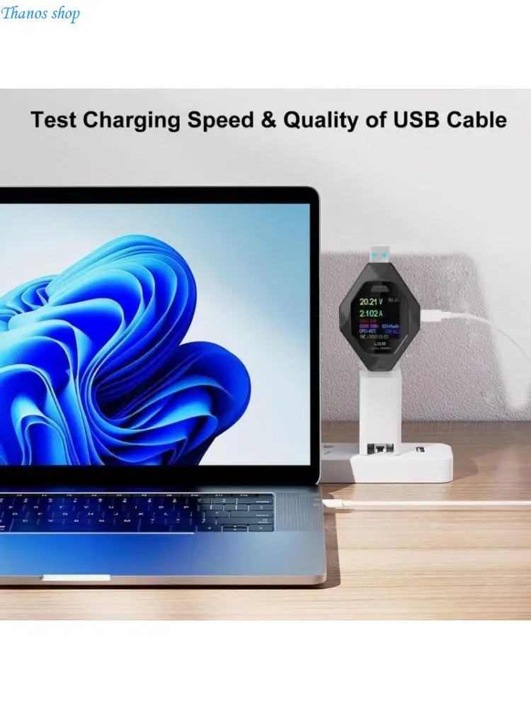 Portable USB Type C PD Tester Type C USB Tester With High Precise Measurement Tool For Voltages And Current X37A
