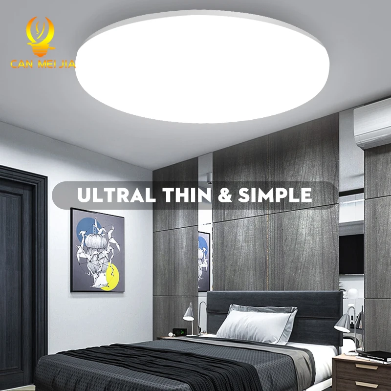 

LED Ceiling Light Bedroom Panel Fixture Living Room Lighting 220V Home Hanging Lamp for Kitchen Bathroom Store Led Chandelier