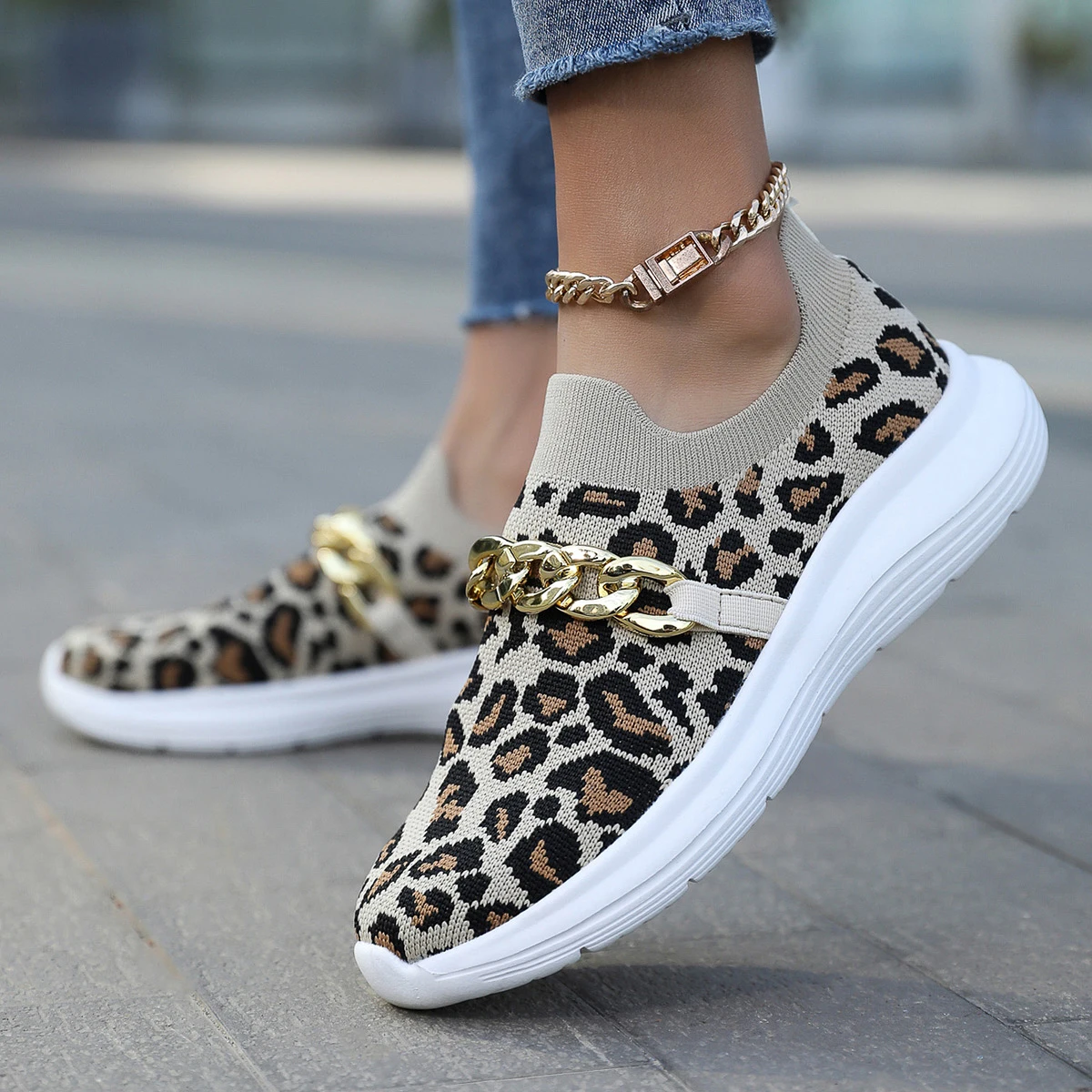 Shoes Woman Trend Summer Casual Sneakers Platform Women's Sports Shoes Breathable Ladies Running Shoes on Sale Female Shoes 42
