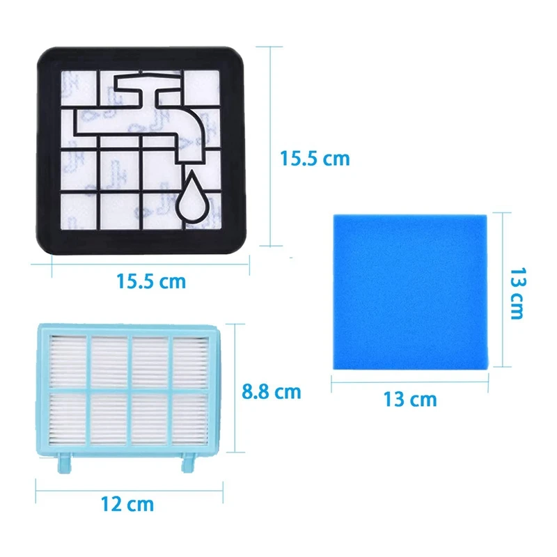 交換用HEPAフィルター,掃除機アクセサリー,fc9331,fc9332,fc8010と互換性があります