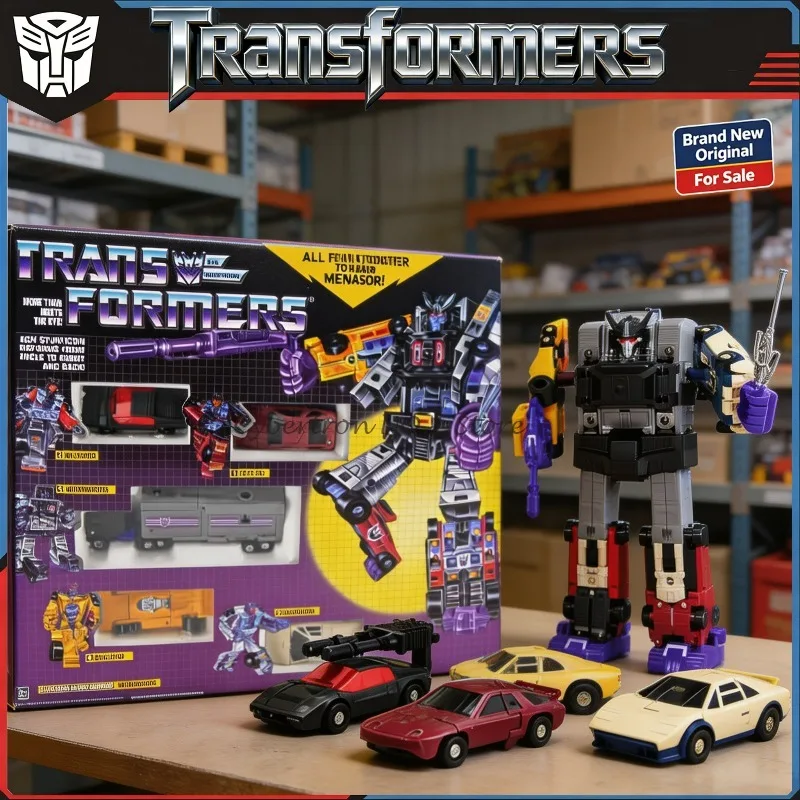 

In Stock Original Transformer Toys Deformation Robots G1 Series Menasor‌ KO Version Collectible Action Figures for Kid and Adult