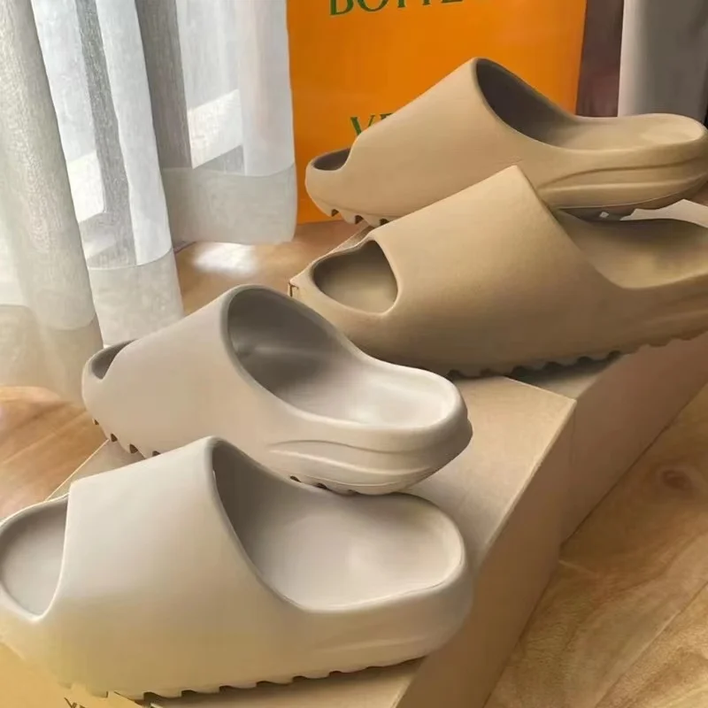 Yezzy Evaslippers Wolken Dames Sandalen Heren Pantoffels Zachte Dikke Onderkant Binnen En Buiten Hoogte Toenemende Schoenen Paar 36-45